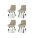 copy of Pack of 4 Imperial upholstered chairs