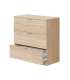 copy of Comfortable 3 oak or white drawers