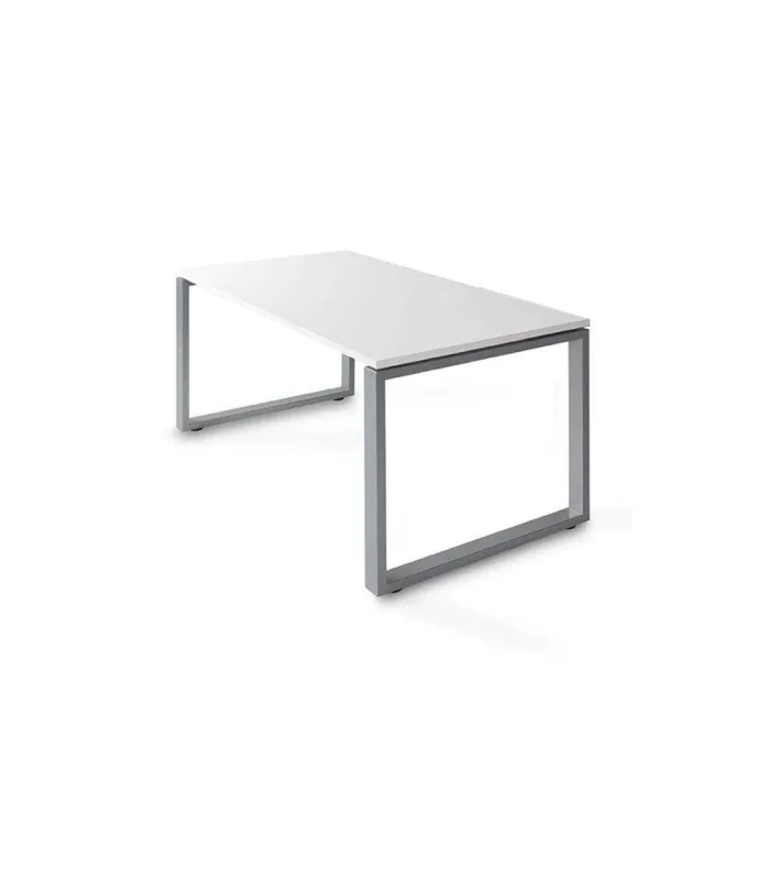 Mesa estudio Skala blanco 73x140x80 cm, elegante y funcional