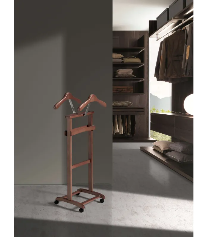 Lente noturna clássica em mogano, 110x47x35cm