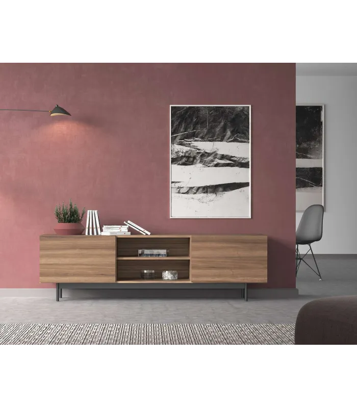 HERDASA Muebles de televisión Mueble bajo televisión Md-608-2
