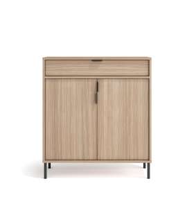 HERDASA Cajoneras Mueble auxiliar/zapatero 2 puertas 1 cajón en