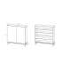 copy of Wardrobe Shoemaker 2 doors / 3 shelves