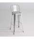 copy of Metal stool with multi-color backrest