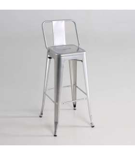 copy of Metal stool with multi-color backrest