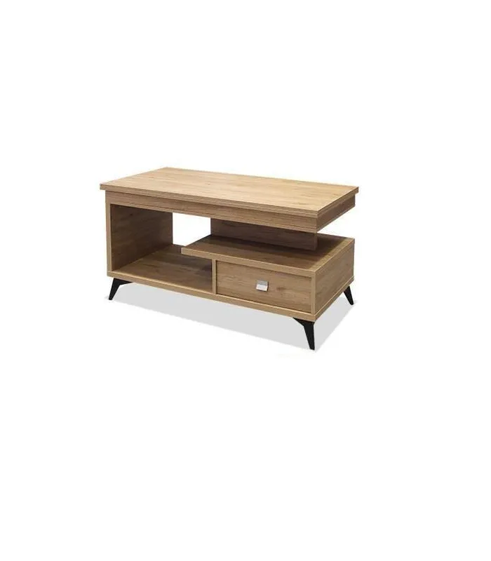 Mesa centro convertible estilo mediterráneo