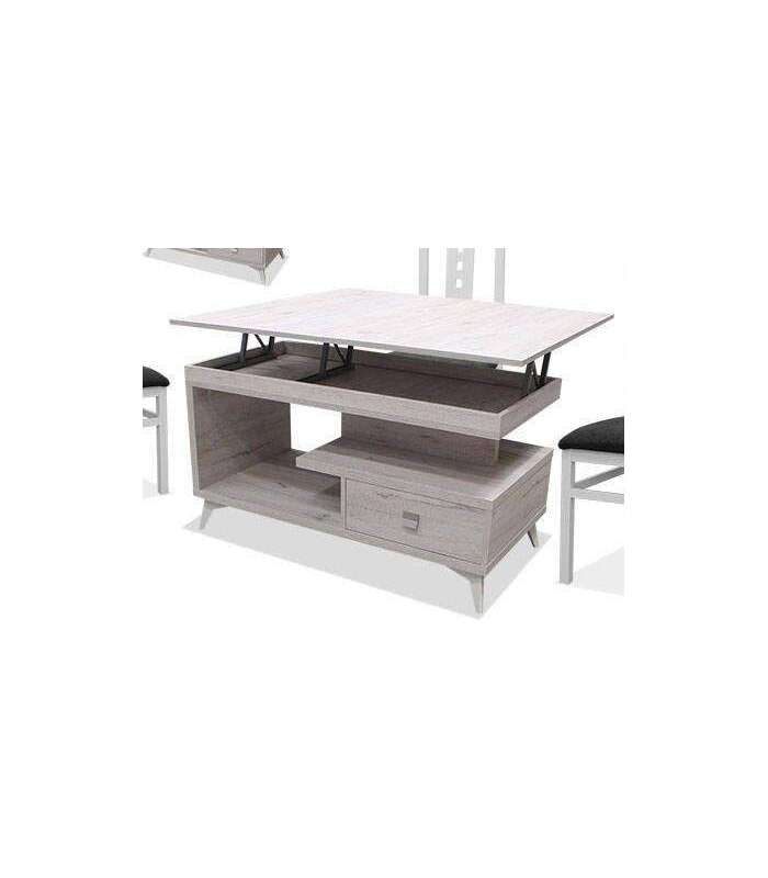 copy of Table basse relevable 51 cm(hauteur) 110 cm(largeur) 55