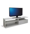 Mueble televisión Amazonas acabado blanco polar, 44cm(alto) 180cm(ancho) 34cm(largo)