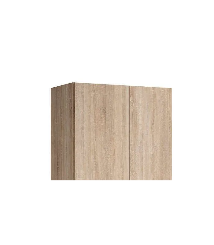 Armario 3 puertas abatibles roble cambrian 197x148x51cm