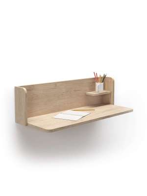 Mesa estudio Mod-Roman roble, 90 x 25 cm