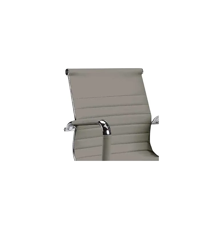 Pack de 2 sillas confidente gris, 57x90x61 cm
