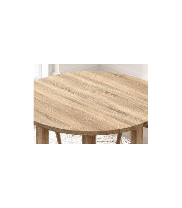 copy of Rectangular table with walnut wood finish BALI 200 x 90