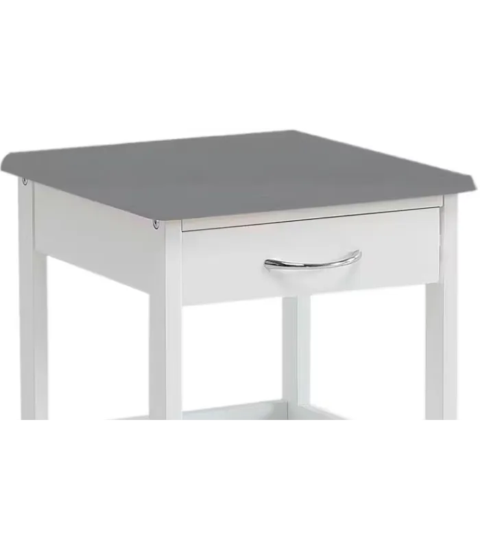 copy of Chariot de cuisine 1 porte et 1 tiroir en finition