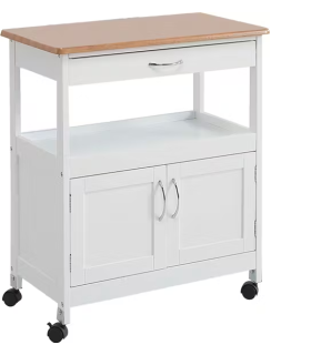 copy of Kitchen trolley 2 doors and 1 white drawer.