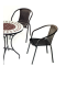 Hvea Set terrace garden table + 2 armchairs