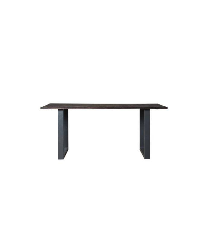 Mesa para comedor extensible Md-Dimitri acabado roble oscuro