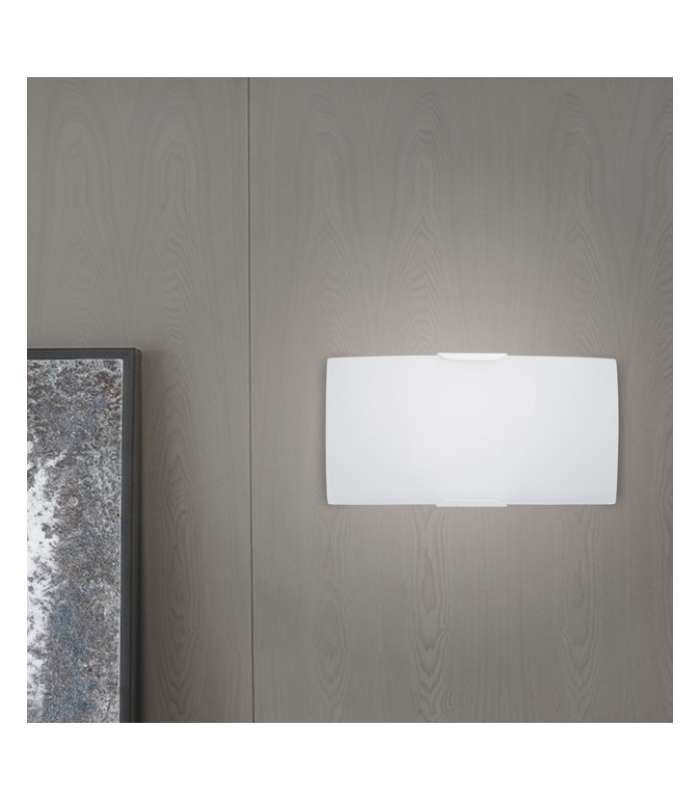 Marc model wall lamp white finish 10 cm(height) 30 cm(width) 15