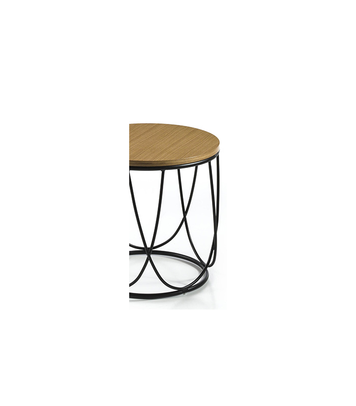 copy of Oval Brandy coffee table with lid and glass shelves