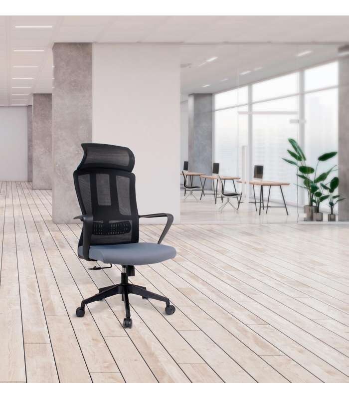 copy of Liftable swivel office chair with headrest