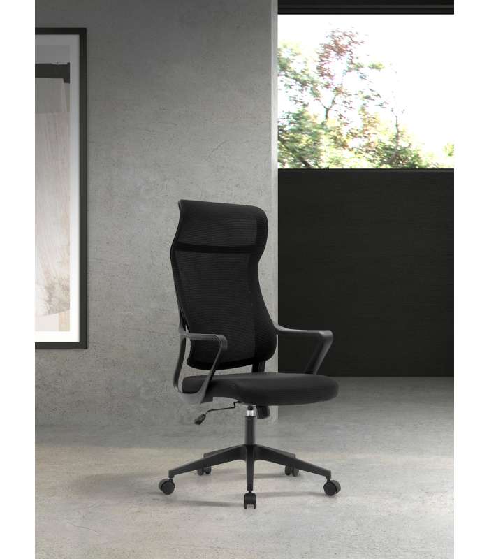 copy of Liftable swivel office chair with headrest