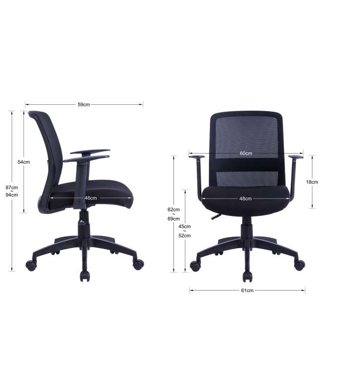 copy of Liftable swivel office chair with headrest