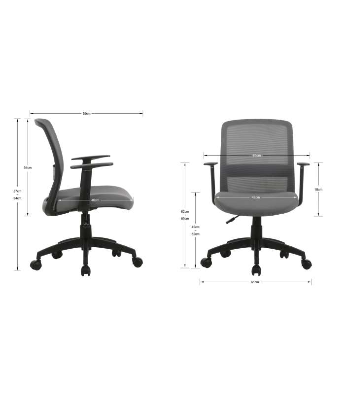 copy of Liftable swivel office chair with headrest