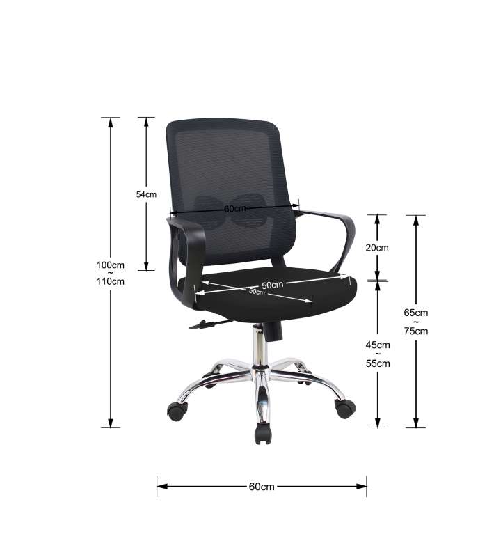 HISPANO HOGAR Sillas de oficina Silla despacho giratoria