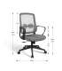 copy of Liftable swivel office chair with headrest