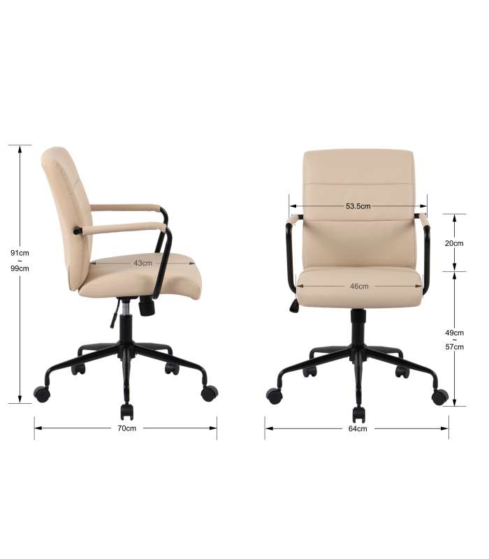 copy of Liftable swivel office chair with headrest