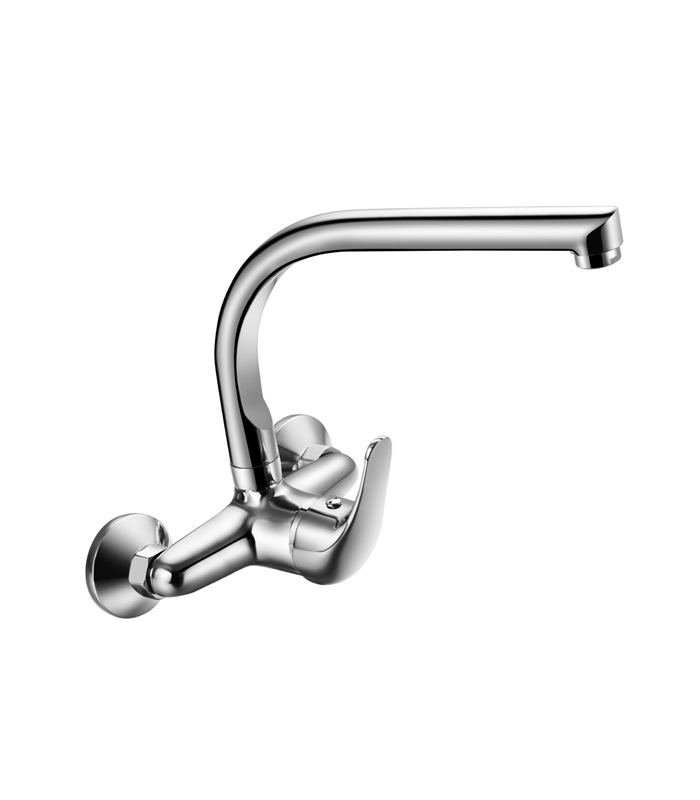 Nova Single Handle Wall Mount Sink Nova Short Spout