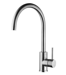 Single lever sink mixer Focus-2007 Inox