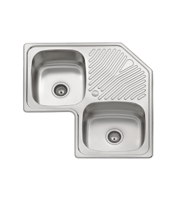 Corner sink with/without hole faucet from8383