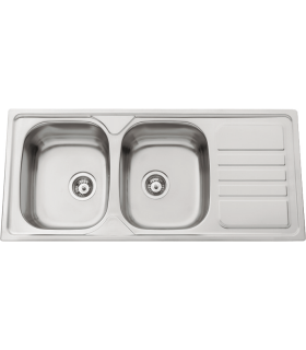 Sink with drainer with/without hole faucet of 11650