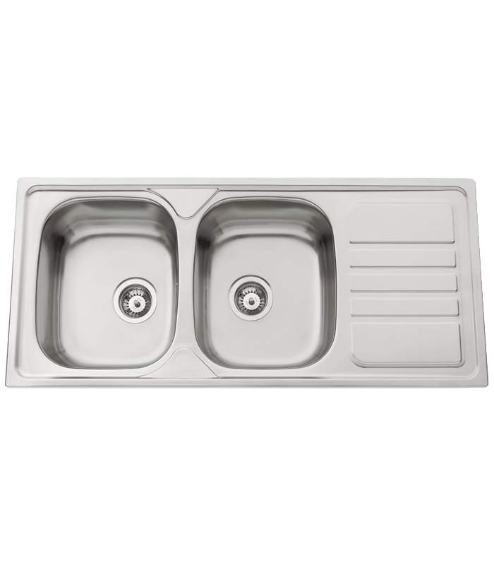 Sink with drainer with/without hole faucet of 11650