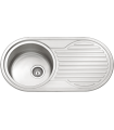 Sink com dreno sem furo tap Catar 19 cm (alto)90 cm (largura)47 cm (largo)