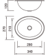 Évier monocuve en acier inoxydable modèle r340, 12