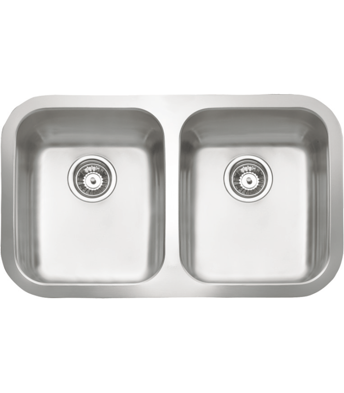 2-breasted sink in stainless steel model du7946