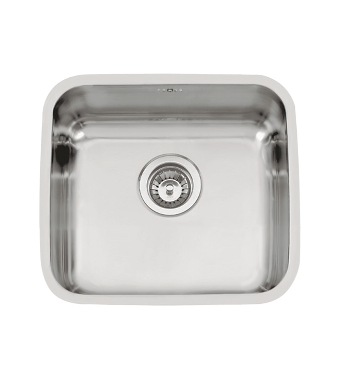 One-breasted sink in stainless steel model su4040