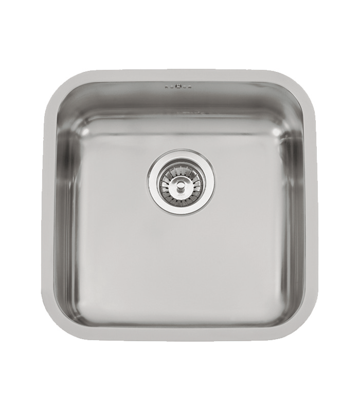 One-breasted sink in stainless steel model su4545