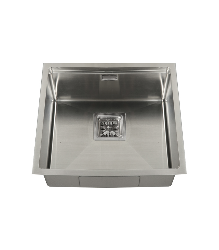 One-breasted sink in stainless steel model sx4444