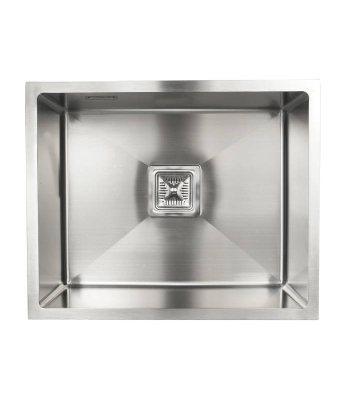 One-breasted sink in stainless steel model sq5444