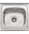 One-breast sink for furniture model sp5050