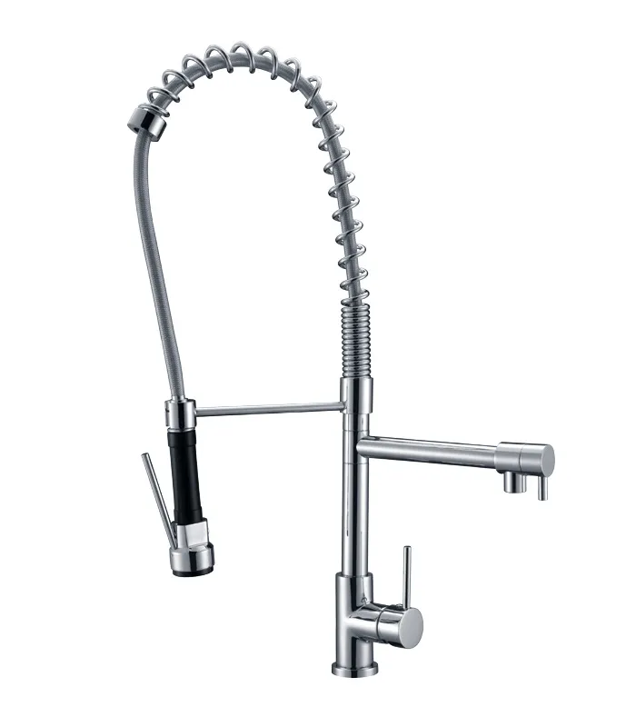 Grifo monomando fregadero cromo, diseño moderno