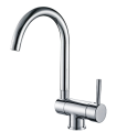 Torneira Abatível Sink Toque em Foco-2000 Chrome, 33.5cm(alto) 18.3cm(longo).