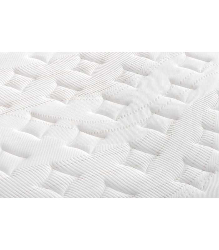 Matelas Prisma de Sonpura ressorts ensachés HR avec visco et une épaisseur de 21cm.