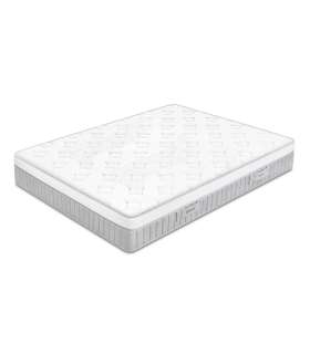 Matelas Prisma de Sonpura ressorts ensachés HR avec visco et une épaisseur de 21cm.