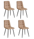 Hispano Hogar Pack of 4 chairs in several