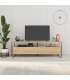 Elegancia y funcionalidad: Mueble TV Nube en roble y negro.