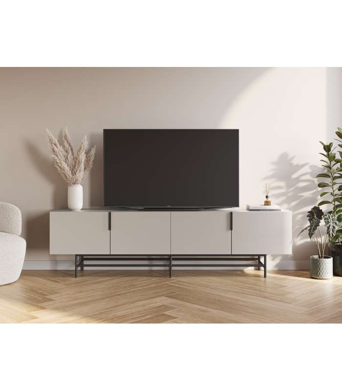 Elegante mueble para TV Elena con diseño moderno y funcional.