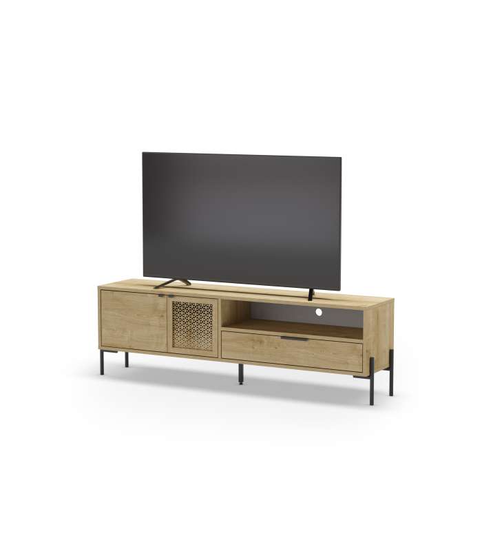 Mueble TV moderno con almacenamiento versátil y elegante